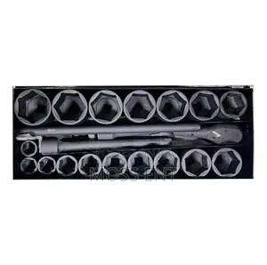 22pcs 1inch Dr Socket Set Mechanica - Me22-1bm