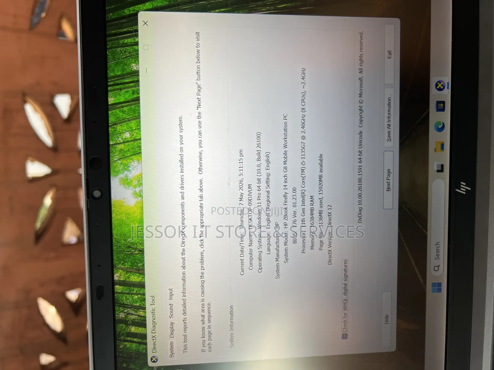 Laptop HP ZBook Firefly G8 16GB Intel Core i5 SSD 256GB