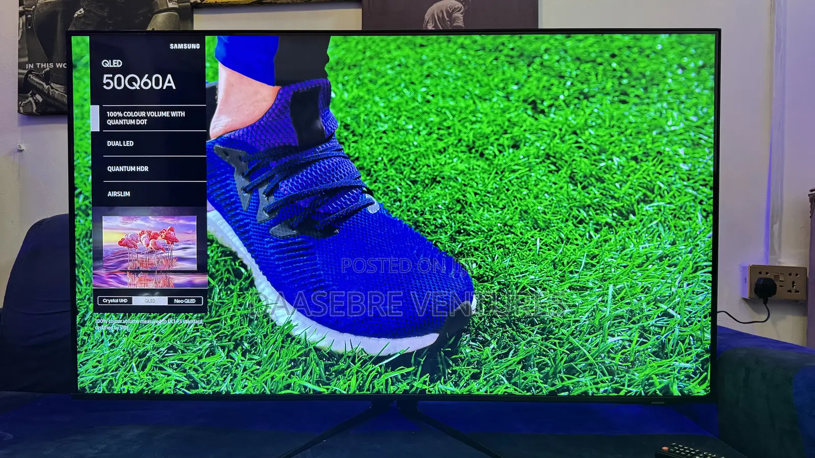 Samsung 50” Qled Smart Tv
