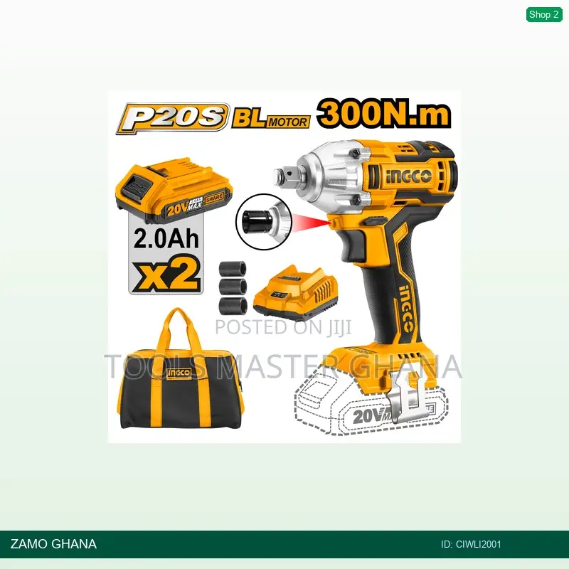 Cordless Impact Wrench - Ciwli2001