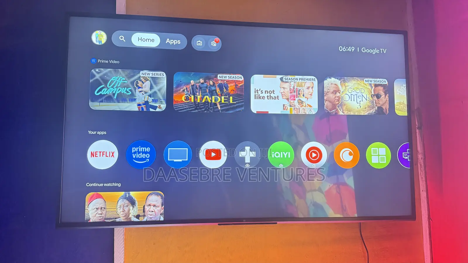 Sony 55” Google Tv ( 2024 Model)