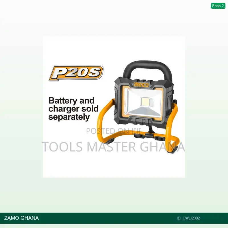 Li Floodlight 20v - Cwli2002