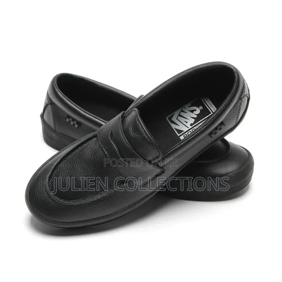 Vans Skate Loafers Black