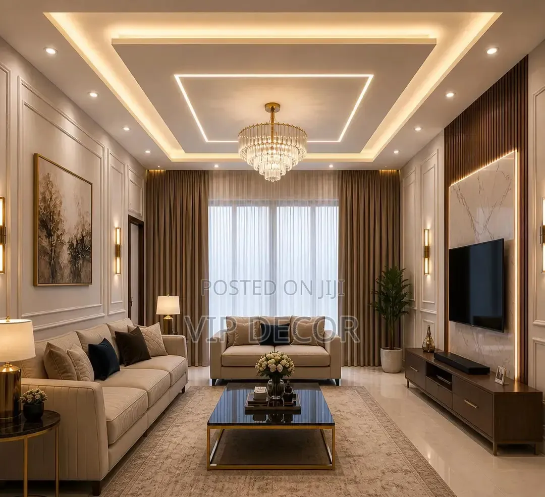 Ultra Modern P.O.P Ceilling