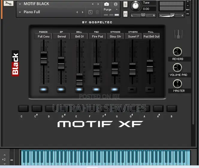 Motif Xf Black