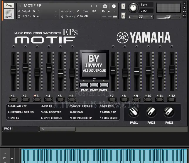 Yamaha Motif Eps Kontakt
