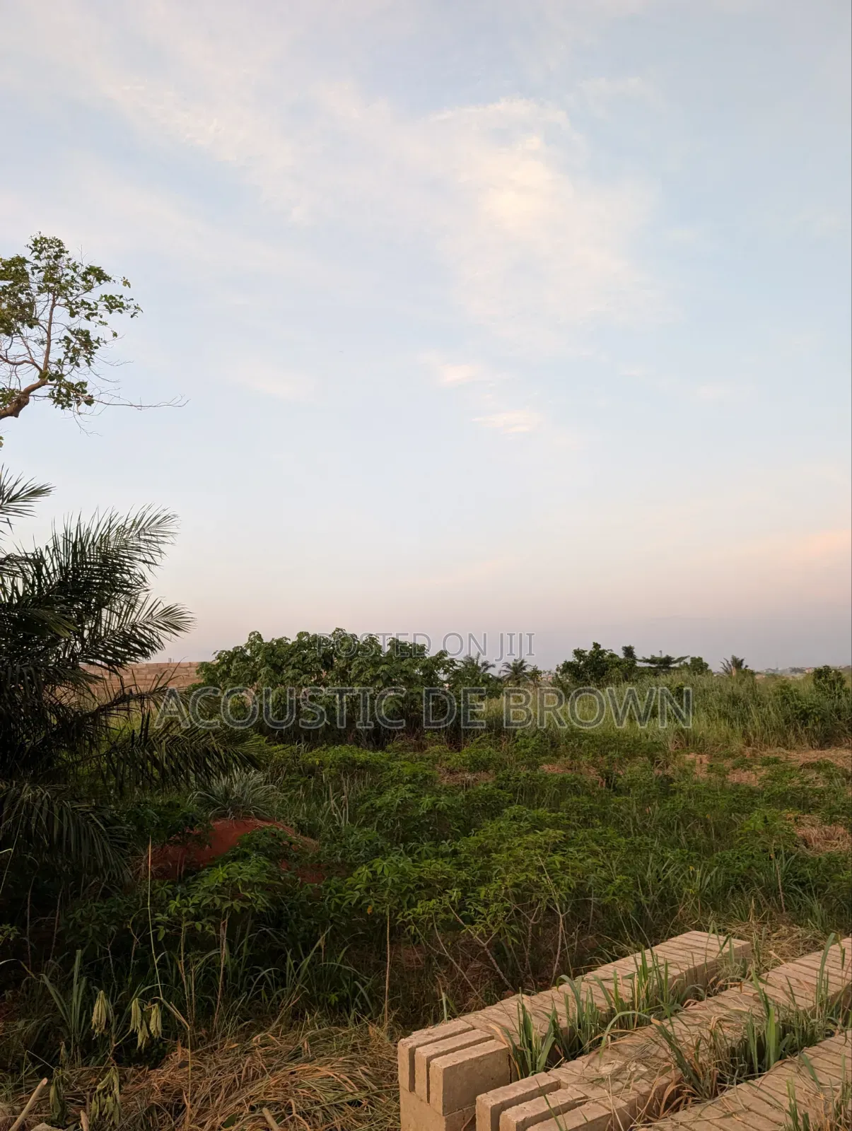 Pakyi Number 2 Full Plot for Sale Obuasi Road Near Justice Hotel