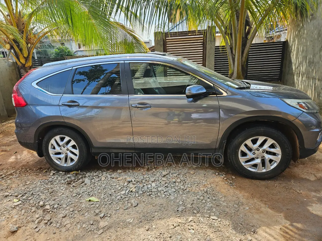 Honda CR-V EX-L 4dr SUV AWD (2.4L 4cyl CVT) 2016 Gray