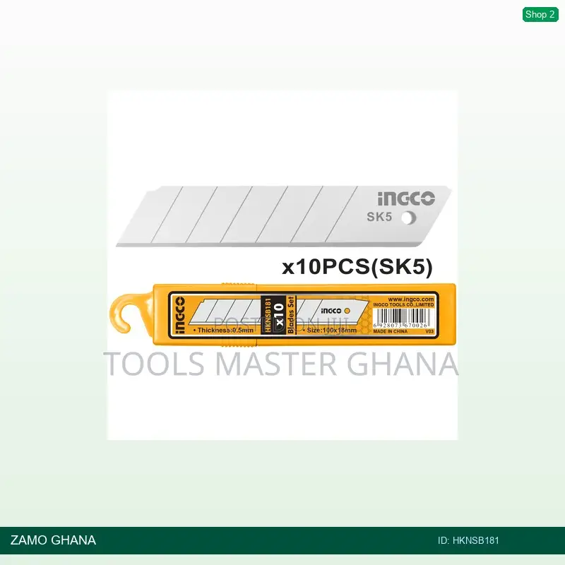 10pcs Blades Set - Hknsb181