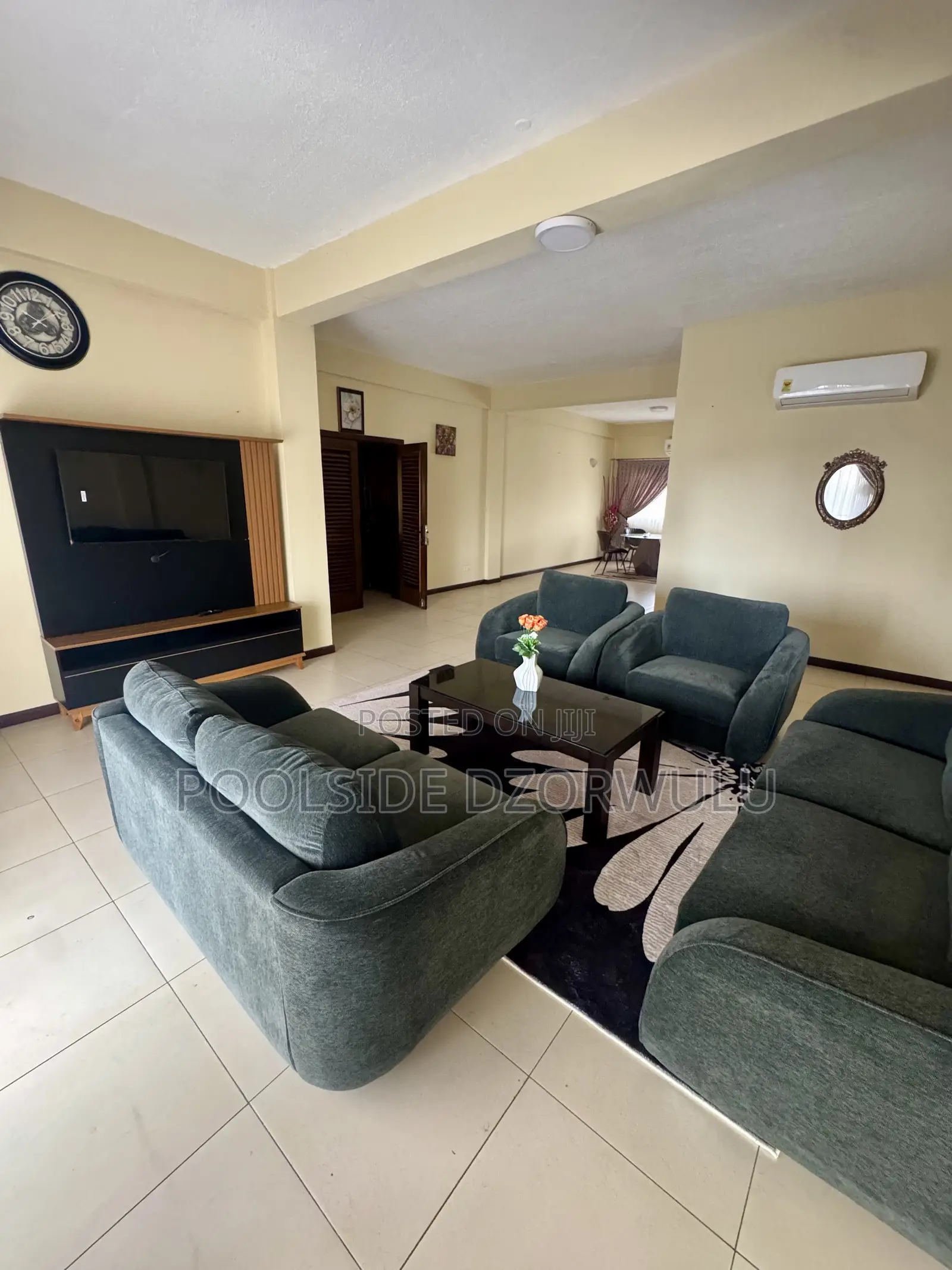 Furnished 3bdrm Apartment in Pickmix Residential, Police Station