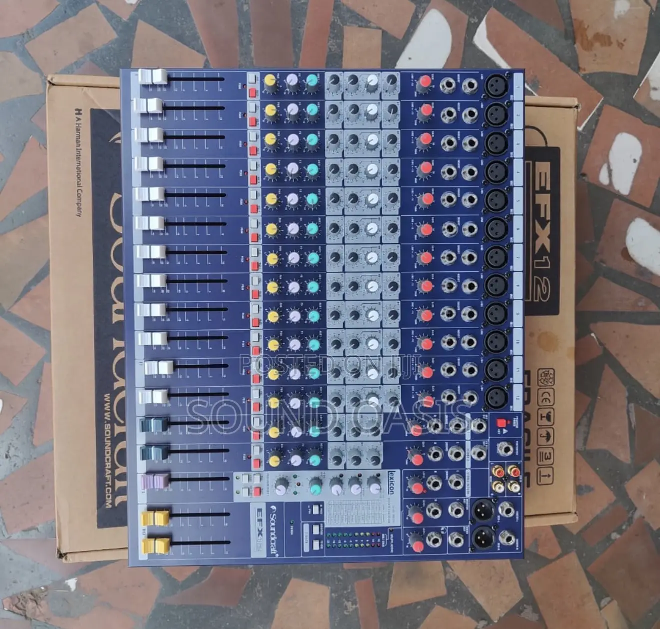 Soundcraft Efx12 12-Channel Analog Mixer