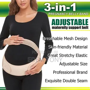 Pregnancy Maternity Belt Lumbar Back Support Waist Band Belly Brace