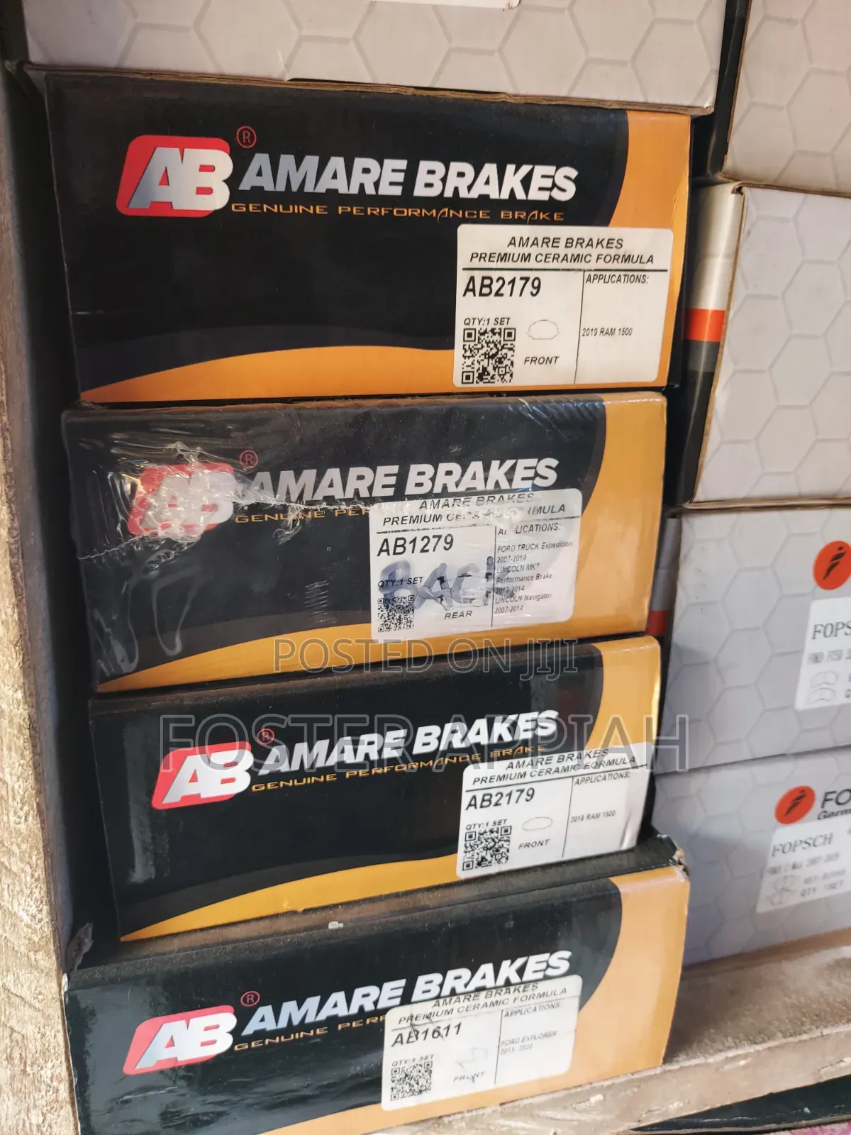 Tyre and Break Pad
