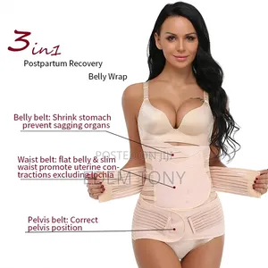 3-in-1 Postpartum Belly Belt Set