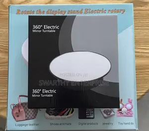 Electric Turn Table Rotating Display Product Stand 20cm