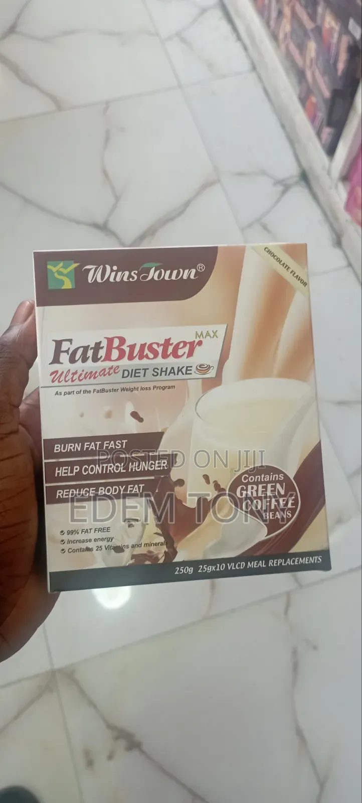 Wins Town Fatbuster Max French Vanilla Diet Shake