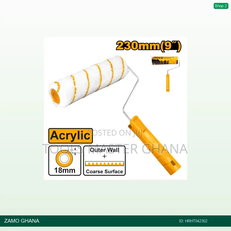 Cylinder Brush Outer Wall 9" - Hrht042302