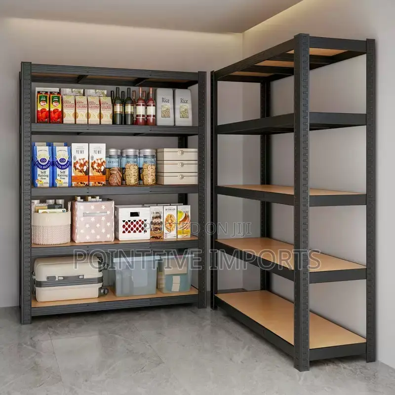 Songmics Black Heavy-Duty Metal Shelving Unit