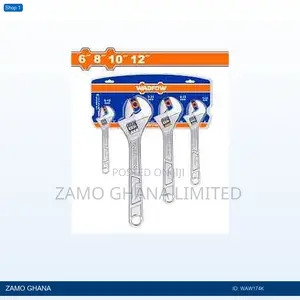 4 PCS Adjustable Wrench - Waw174k