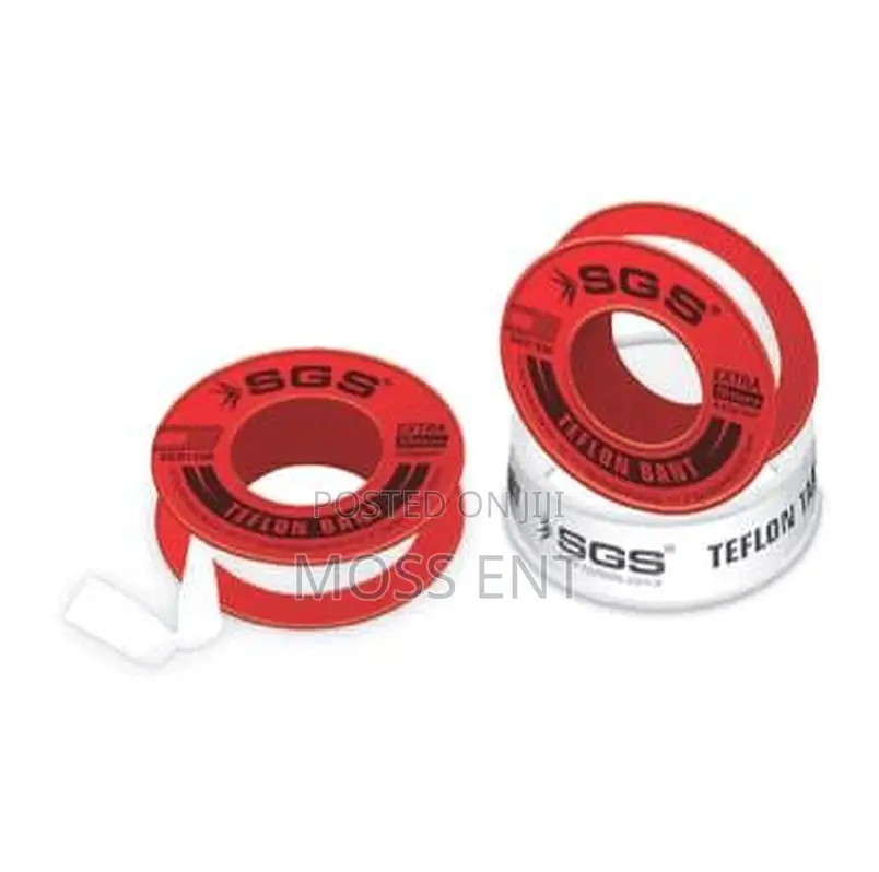 Teflon Tape Extra Ptfe Red 12mmx10m 0.25g/Cm3 - Sgs1200