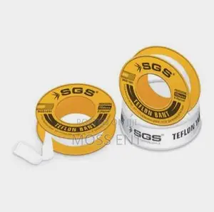 Teflon Tape Professional Ptfe Yellow 12mmx10m 0.35g/Cm3 - Sgs1201