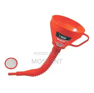 Plastic Oil Funnel Red or Yellow - Sgs2400