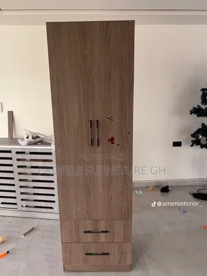 Laminated Single Wardrobe With Two Doors