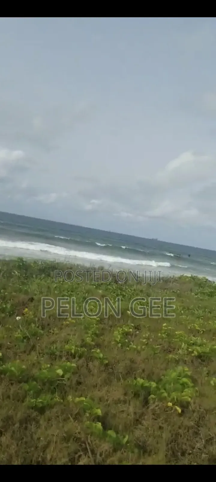 Genuine Registered Four Plots of Land for Sale a Direct Beach Front