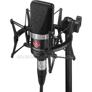 Neumann TLM 102 Bk Large-Diaphragm Cardioid Condenser Mic (Black)