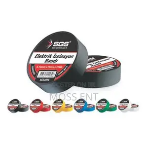 Electric Isolation Tape Black 19mm*10yrd (9.14m) - Sgs2950