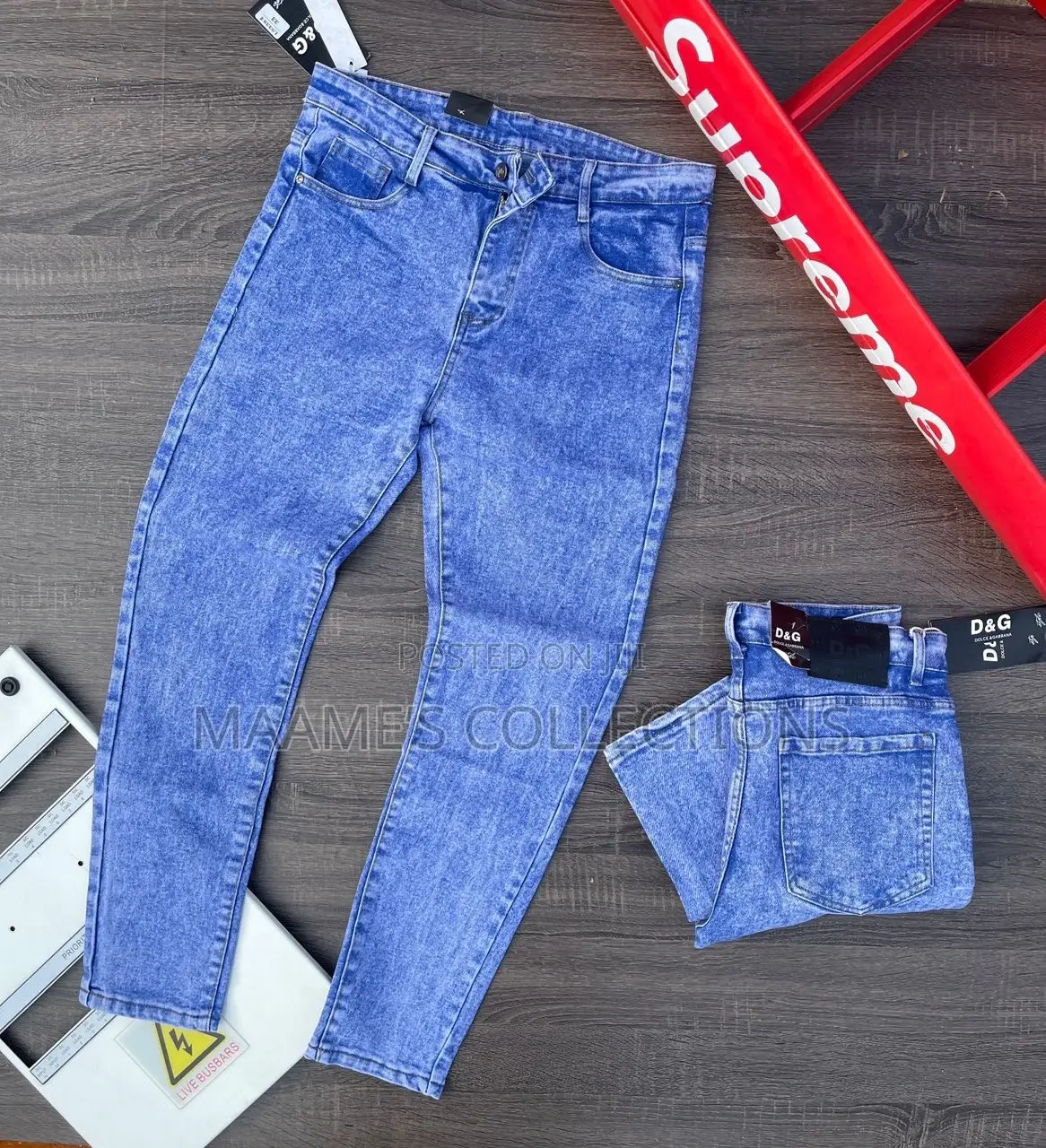 Stock Plain Jeans Trousers for Men (Sizes 30,31,32,33, 34, 36, 38, 40)