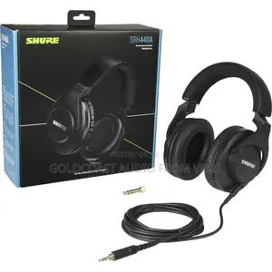 Shure Srh440a Closed-Back Over-Ear Studio Headphones