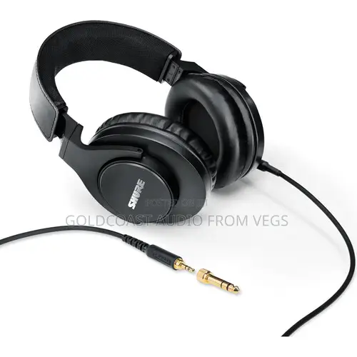 Shure Srh440a Closed-Back Over-Ear Studio Headphones