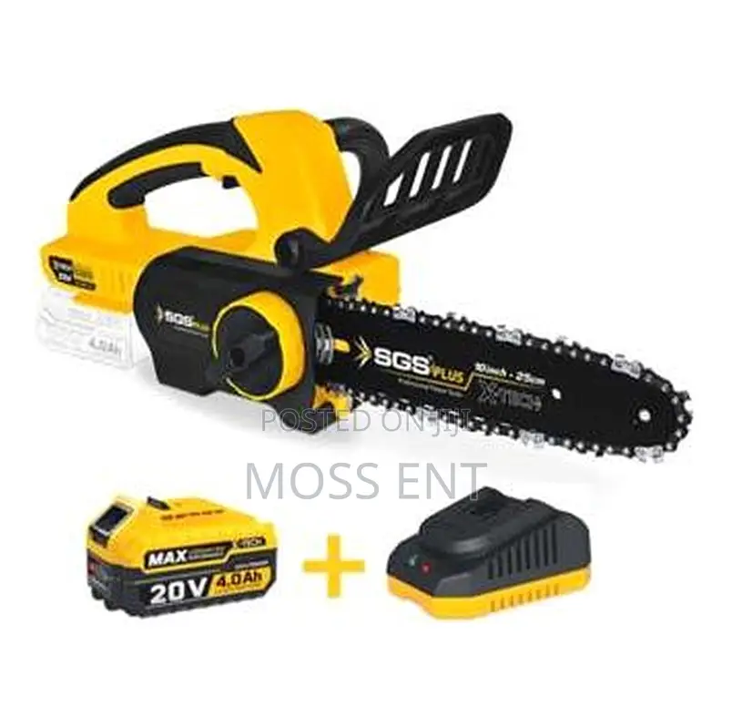 X-Tech Cordless Chainsaw Set 20v 4a 1battery 1charger - Sgs5320