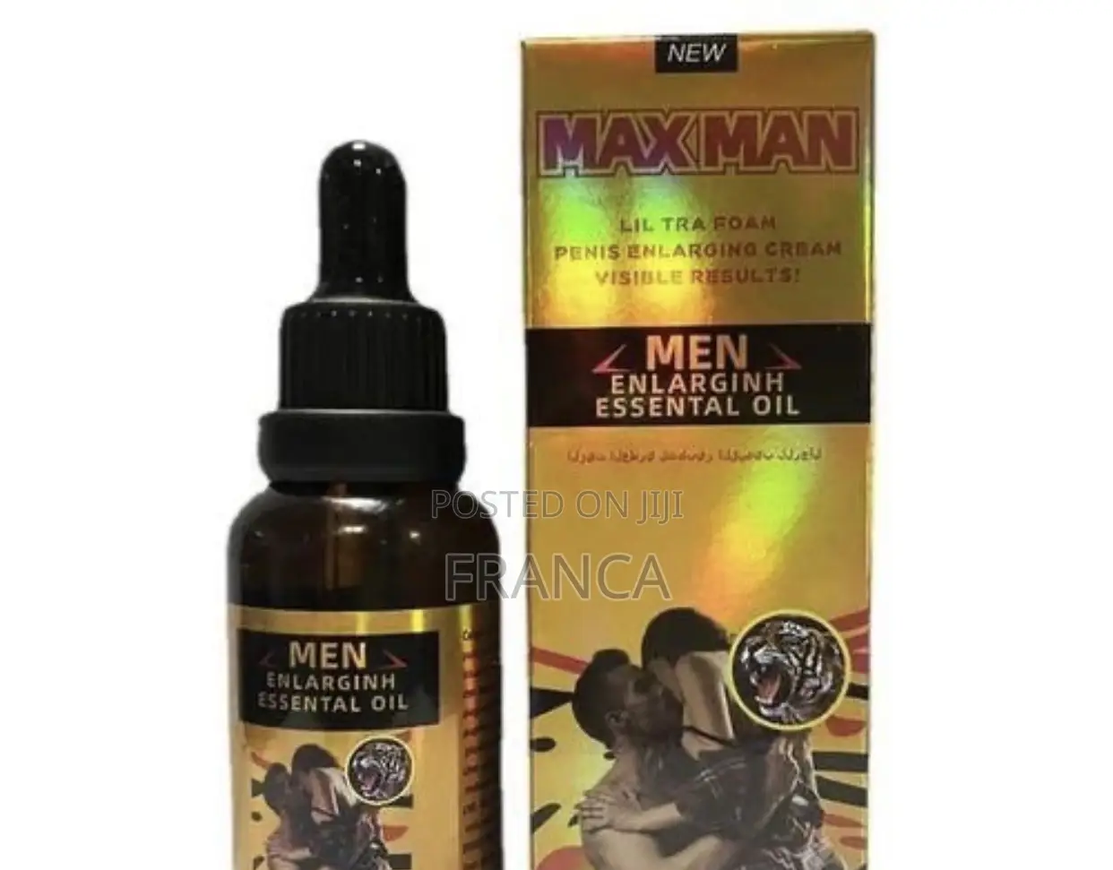 Max Man Penis Enlargement Essential Oil