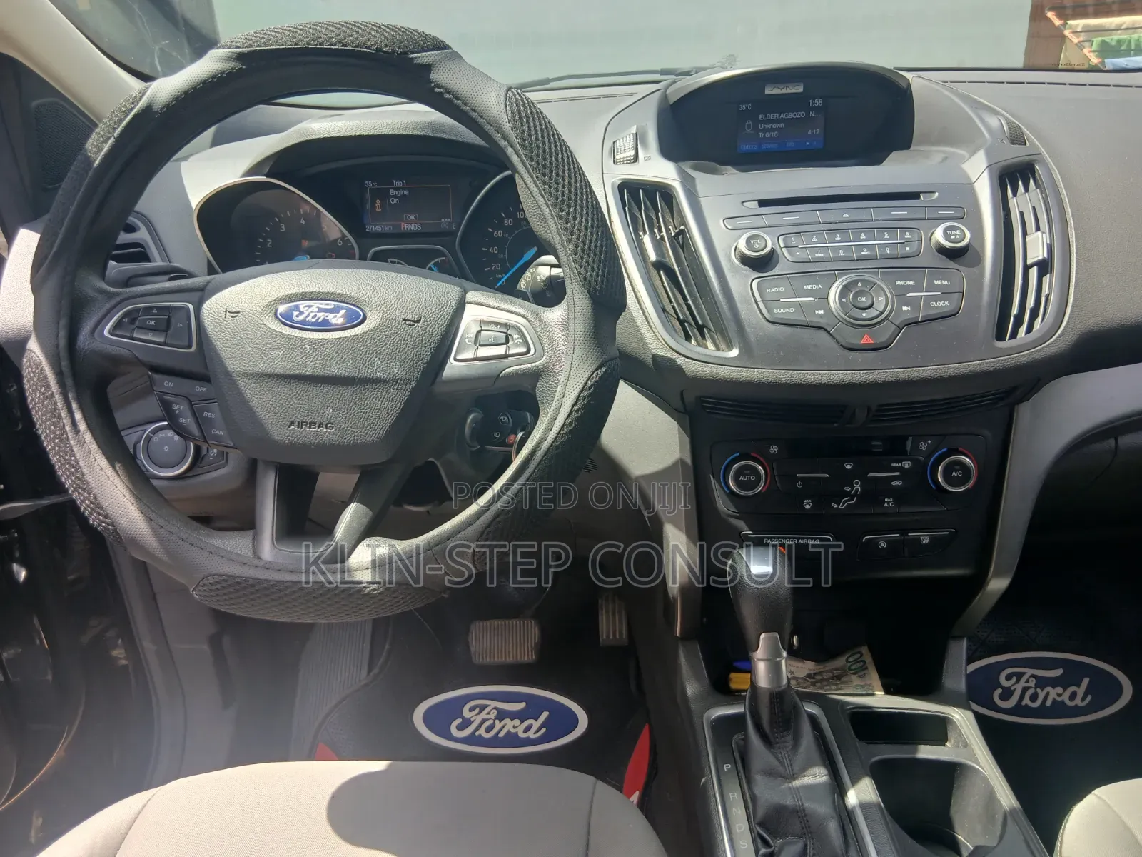 Ford Escape SE 4x4 2017 Black