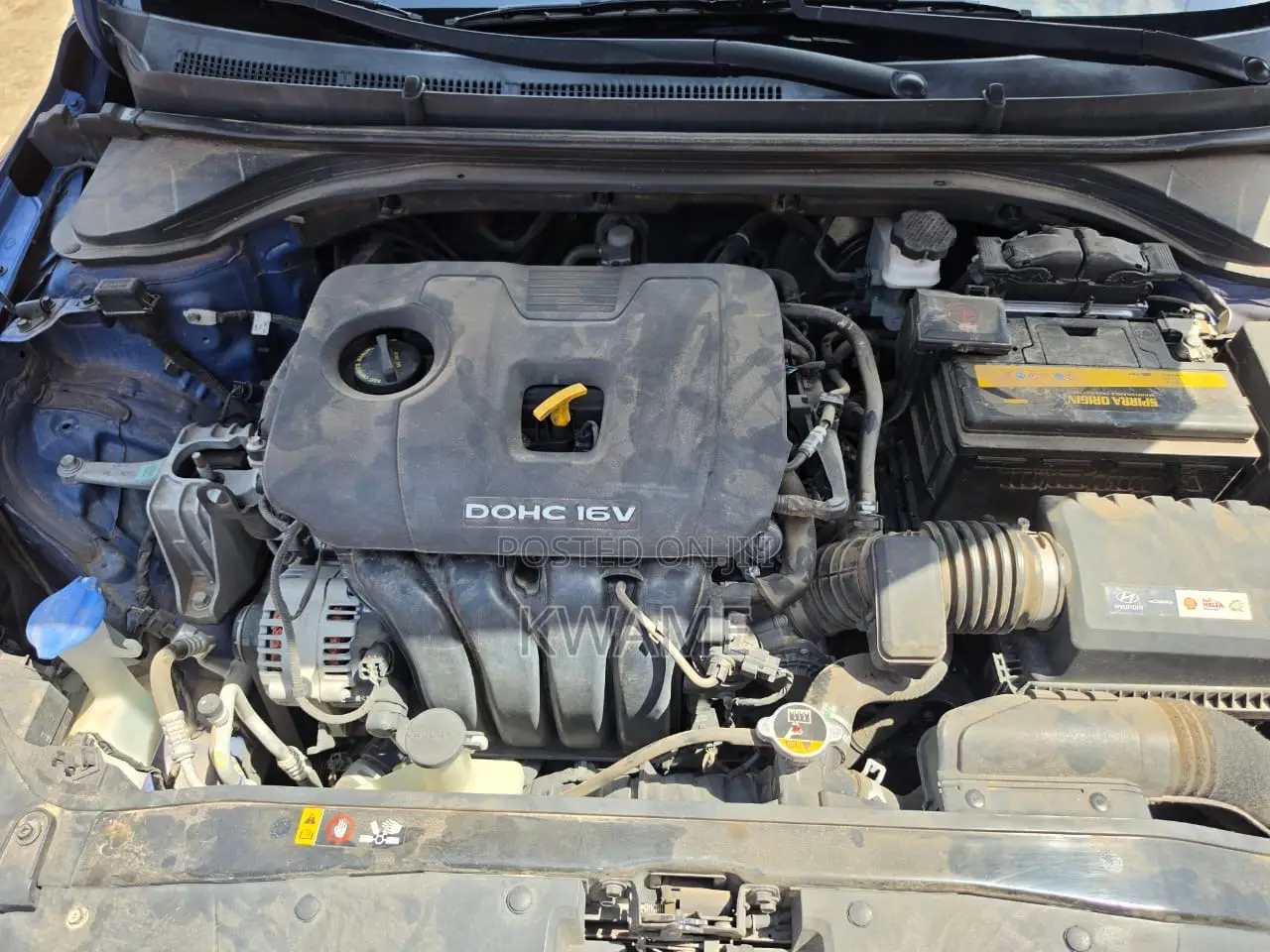 Hyundai Elantra 2017 Blue