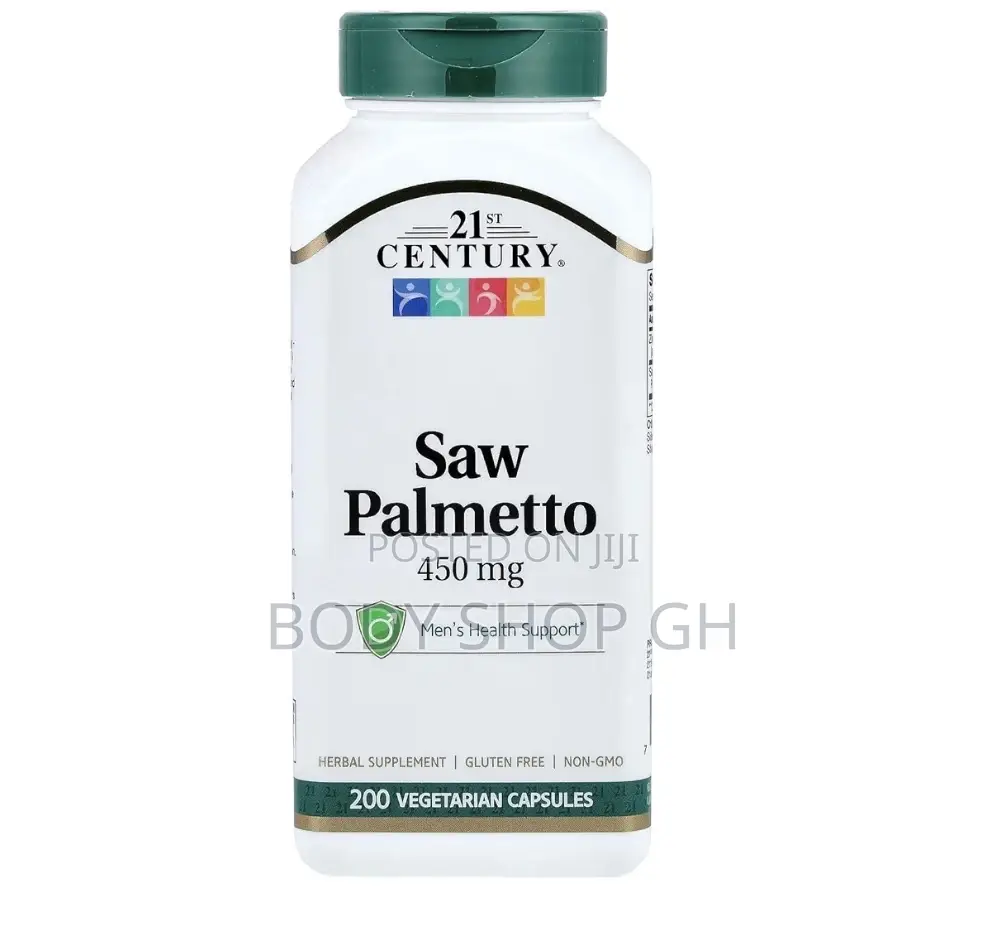 21st Century Saw Palmetto, 200 Vegetarian Capsules