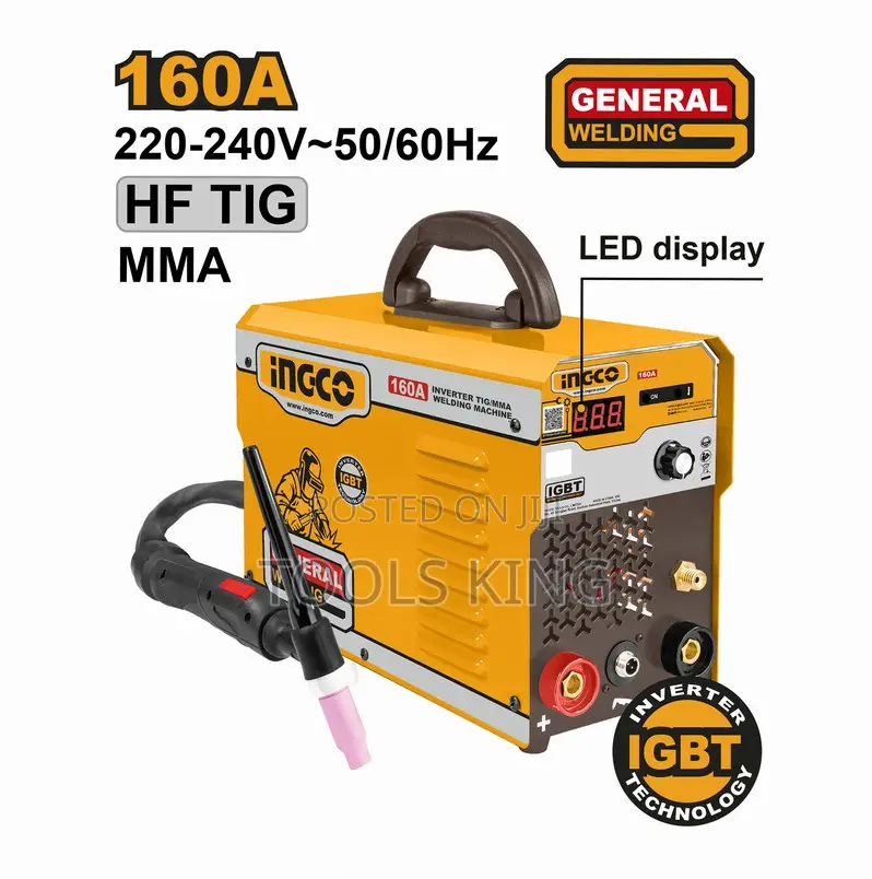 Inverter Tig/Mma Welding Machine 160a - Ing-Tig1601