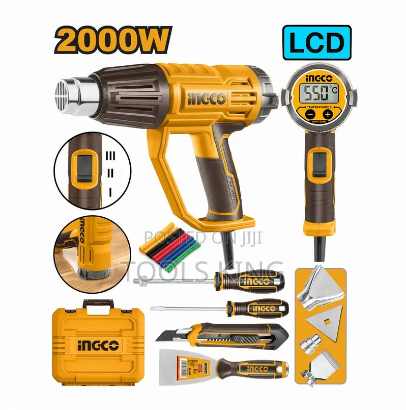 Heat Gun Set 2000w - Hg
