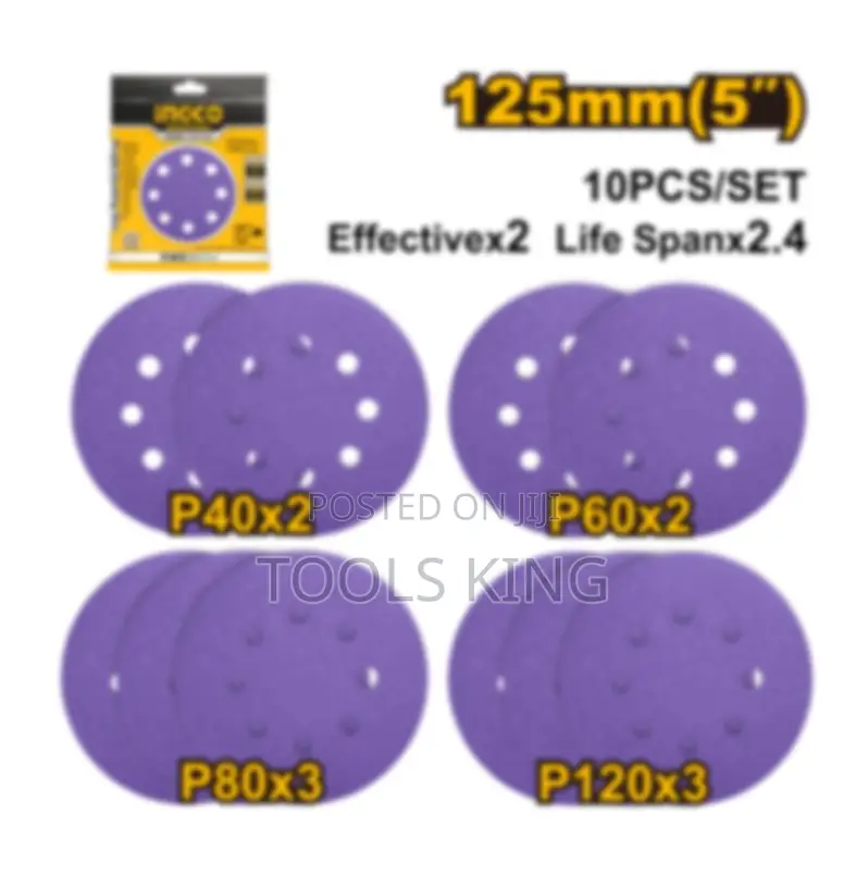 Purple Sanding Disc - Akrs125101