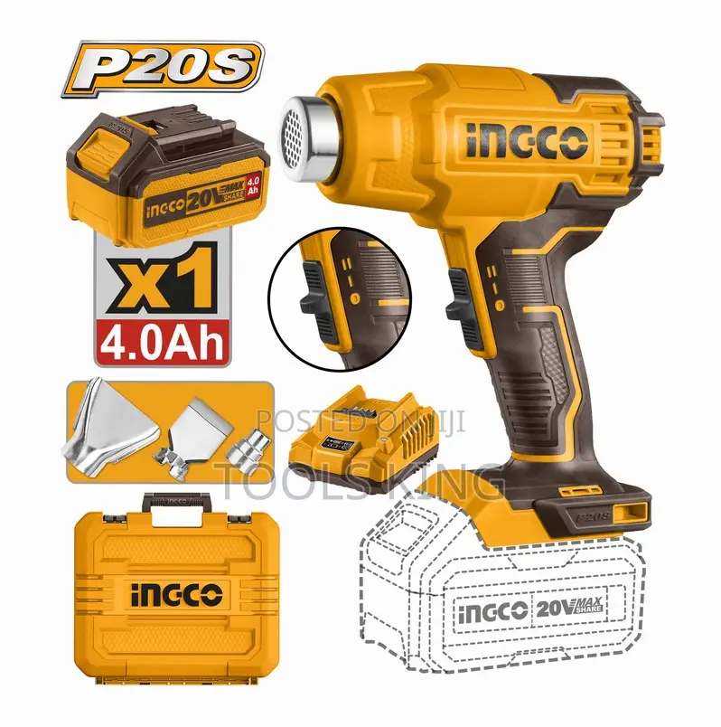 Cordless Heat Gun 20v - Hgli20025