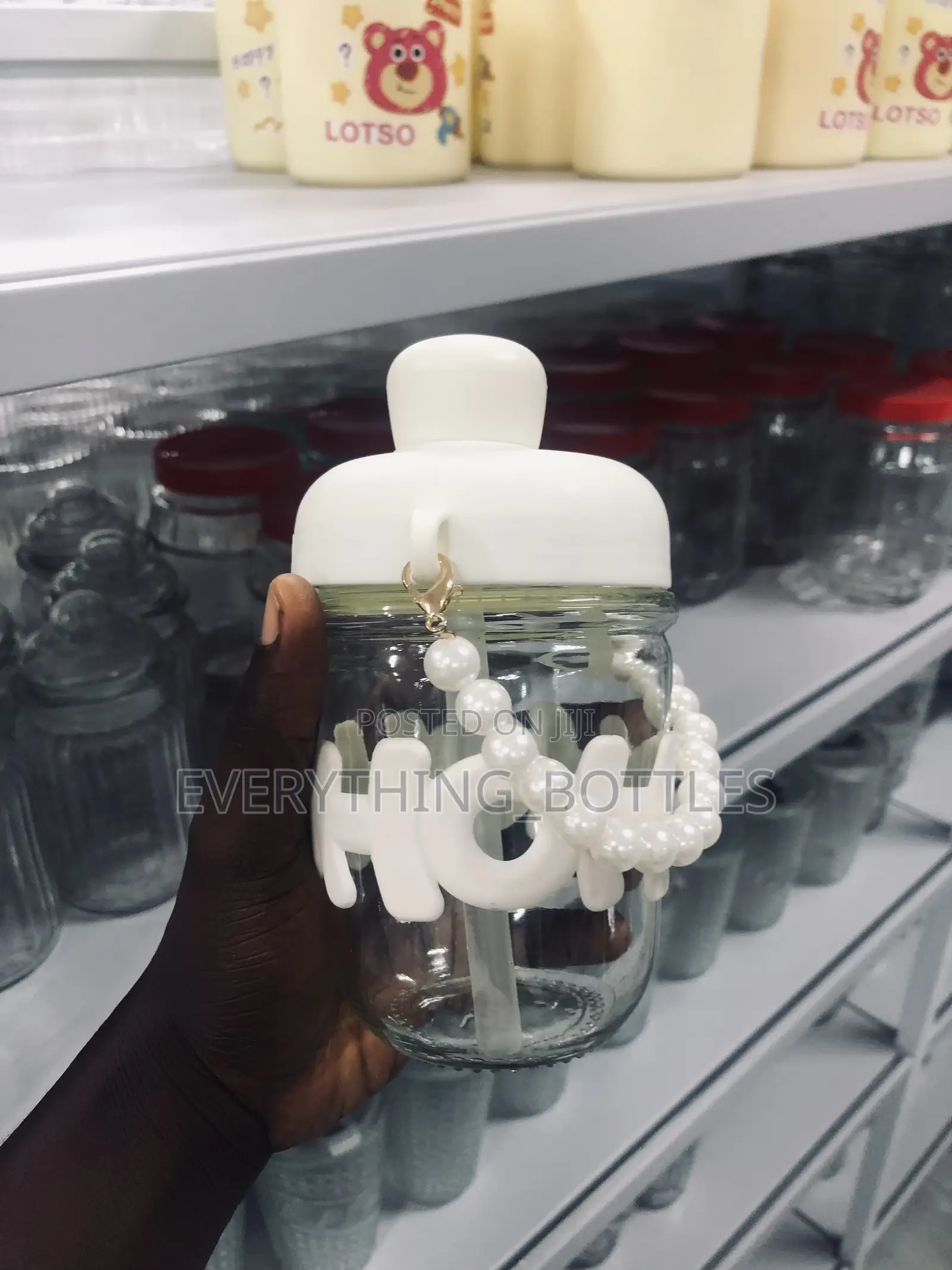 Water Bottle and Glass Tumblers for Children and Adults (450ml)