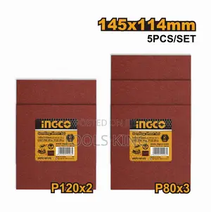 Sanding Sheet Set 5pcs 145x114mm - Akfs140102