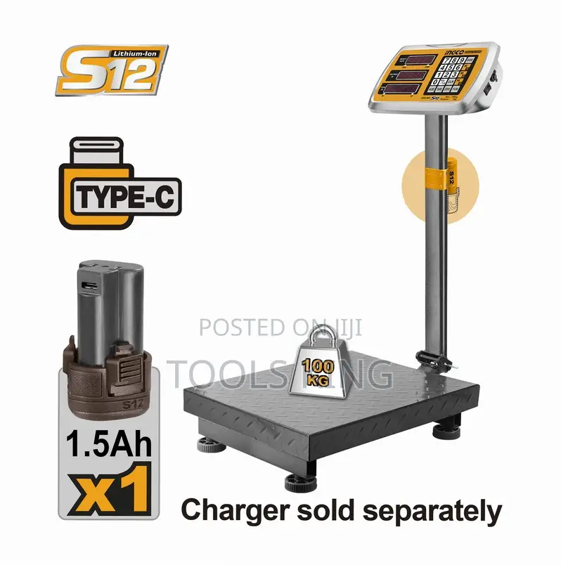 Lithiumion Scale Usbc 12v - Ces1302