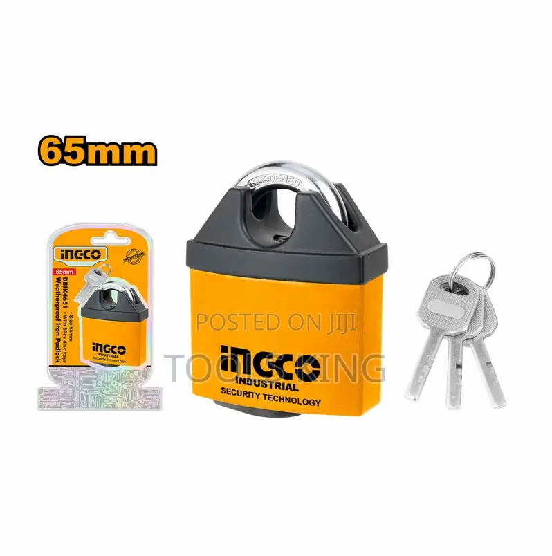 Weatherproof Iron Padlock 65mm - Dbik4651