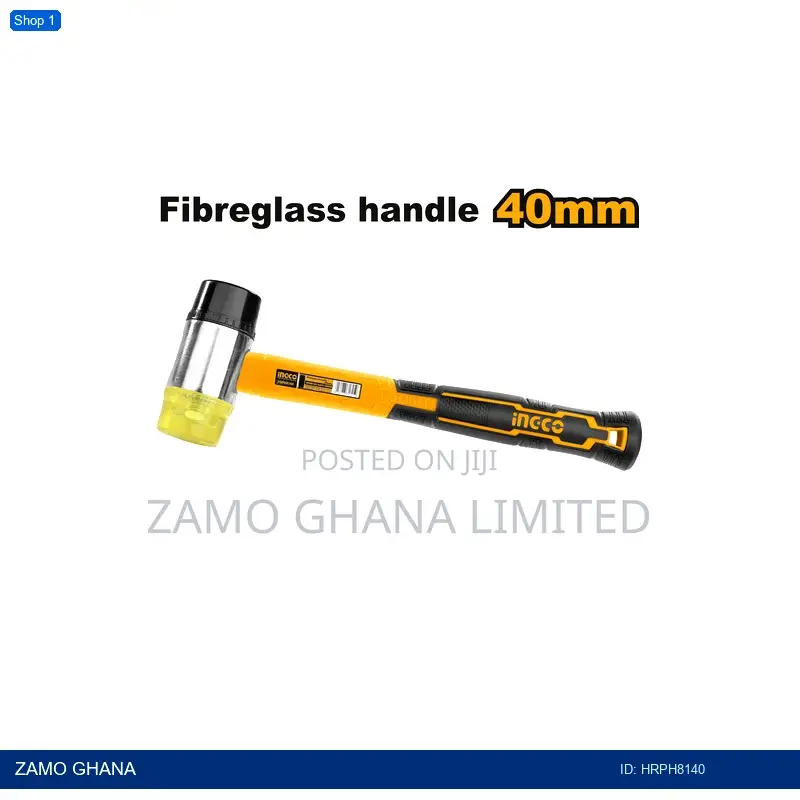 Rubber and Plastic Hammer 40mm - Hrph8140