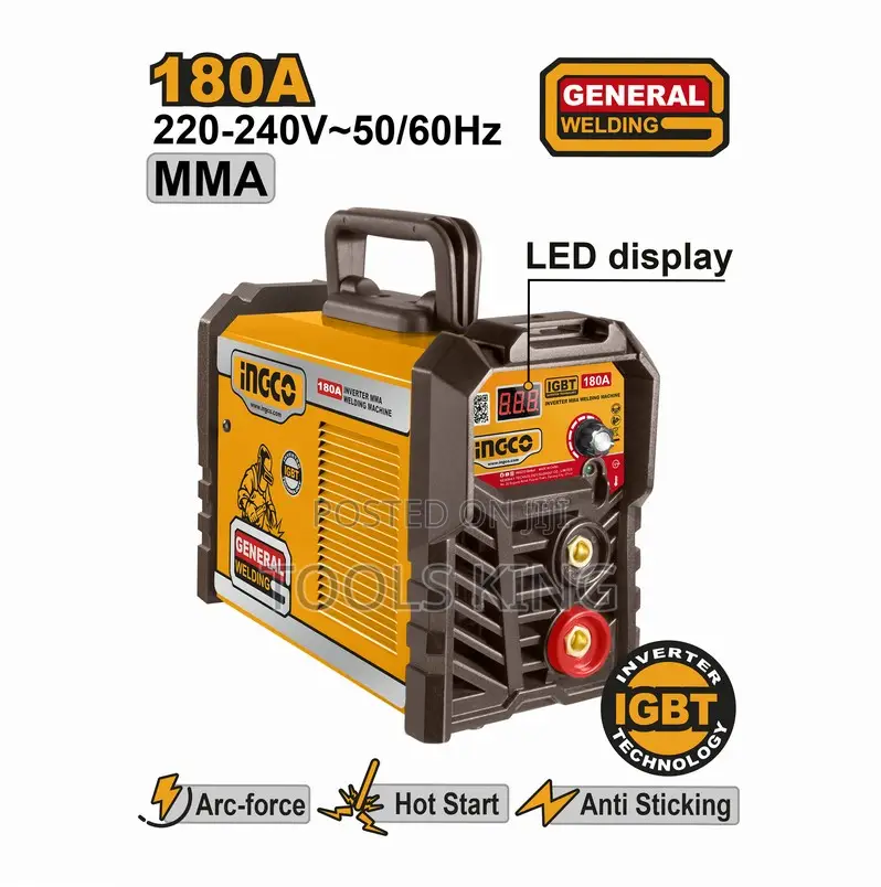 Inverter Mma Welding Machine 180a at - Ing-Mma18028