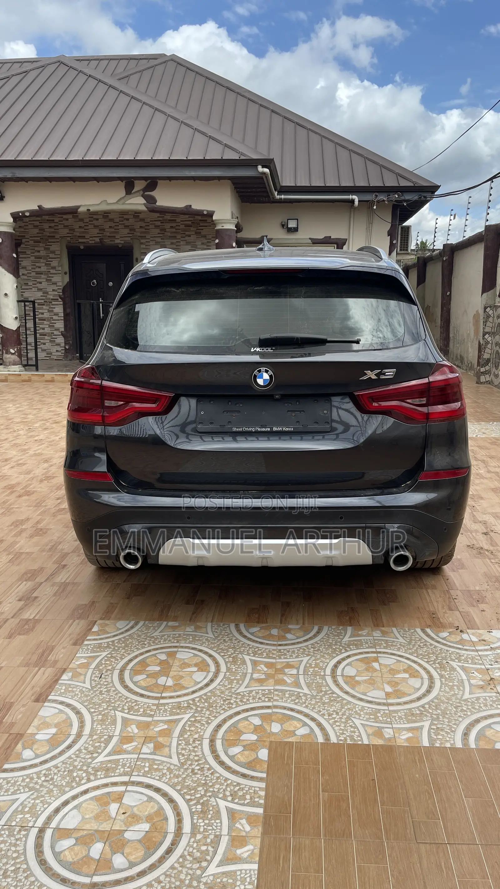 BMW X3 xDrive30i AWD 2018 Gray
