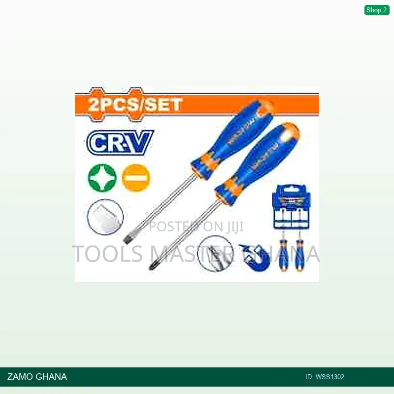 2 PCS Screwdriver - Wss1302